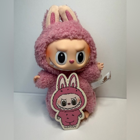 POP MART Other - Pop Mart Lychee Pink Labubu Macaron NIB